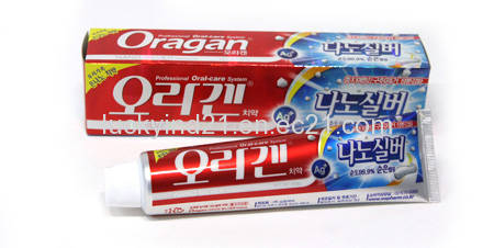 Oragan Nano Silver Toothpaste  Made in Korea